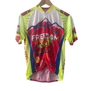 Pactimo 2017 Womens‎ XS Cycling Jersey Top "Freedom Hope Starts Here"